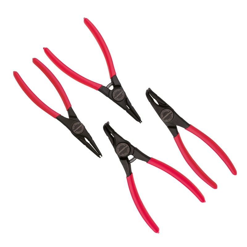 SET ALICATES SEEGER 4 PZS GEDORE RED - 1