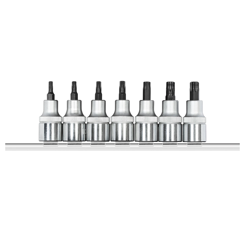 SET DADOS PUNTA TX 1/2' T20-T50  7 PIEZAS GEDORE RED 3300029 - 1