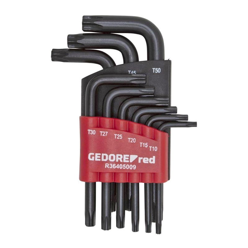 SET LLAVES TORX T10-50 R36405009 9 PIEZAS GEDORE RED 3369856 - 1