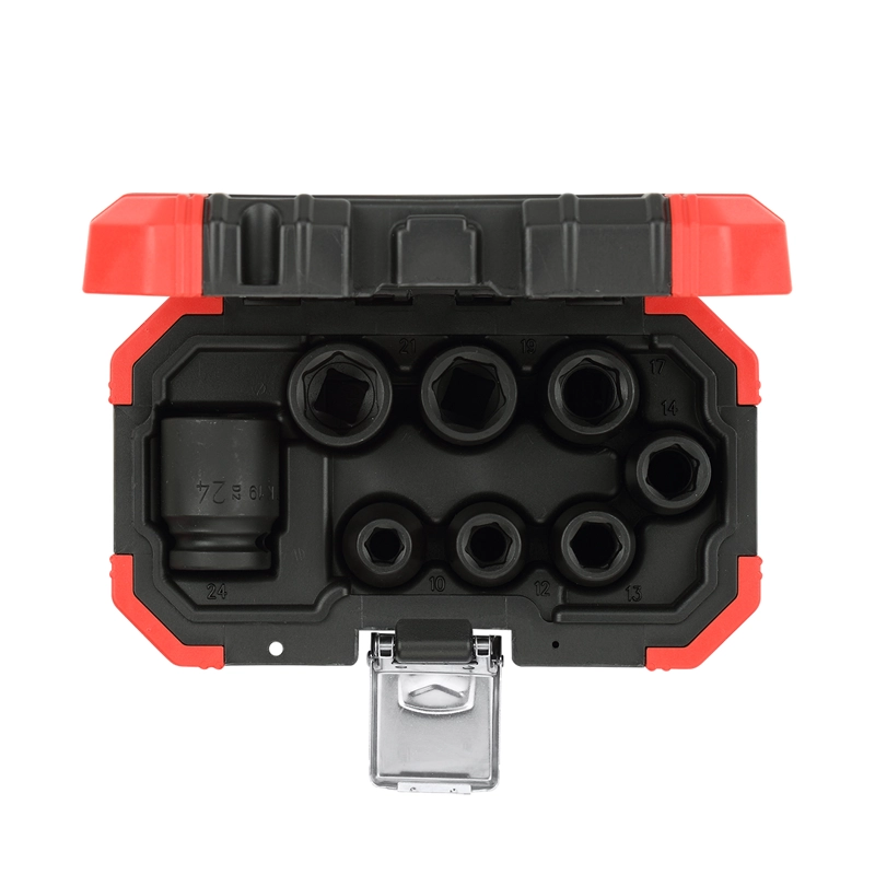 SET DADOS IMPACTO 1/2' 10-24MM 8 PZS GEDORE RED - 1