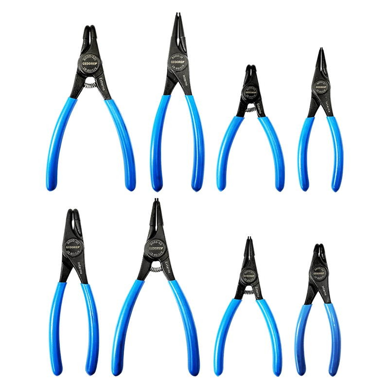 SET ALICATES SEGURO SEEGER C8000A-J8 8 PIEZAS GEDORE 029982 - 1