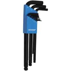 SET LLAVE ALLEN 42KL-9M 1,5-10MM 9 PIEZAS GEDORE 012956 - 1