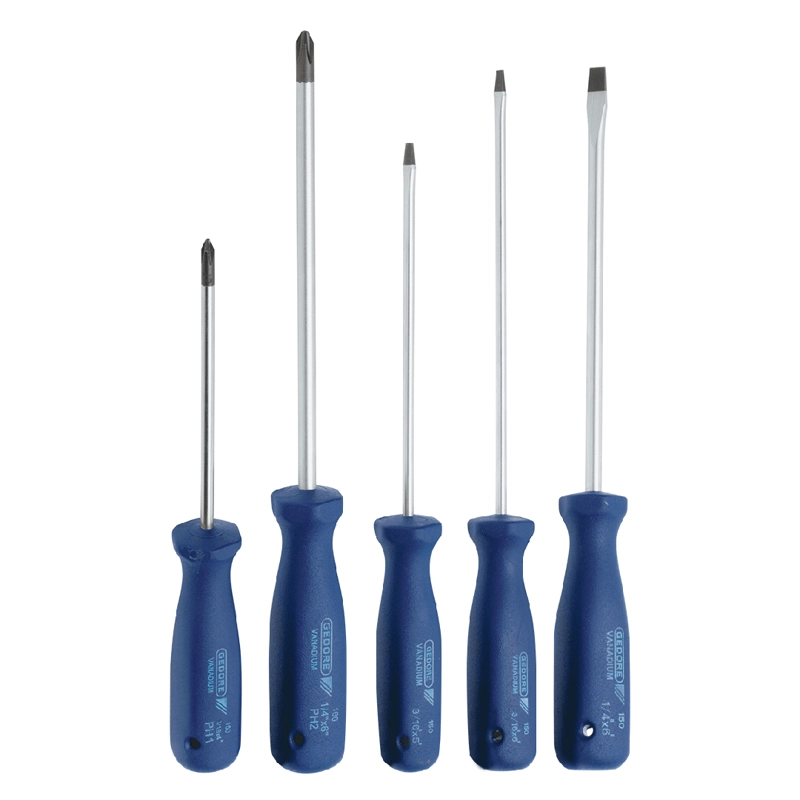 SET DESTORNILLADORES PH/SL 150-160S2 5 PIEZAS GEDORE 036460 - 1