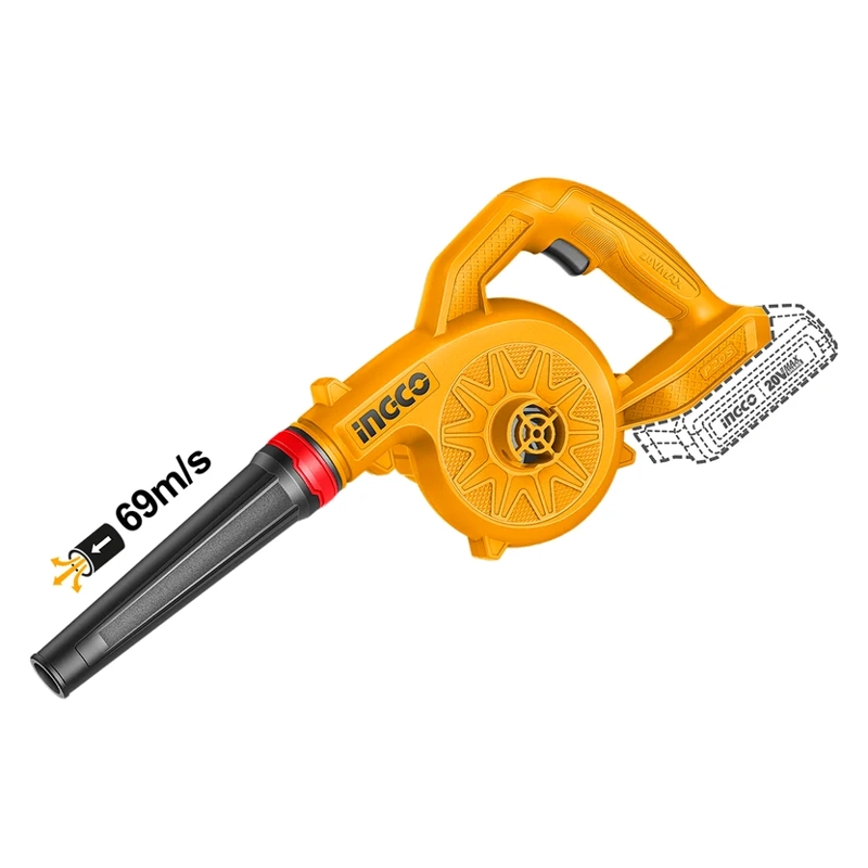 KIT TALADRO PER + PISTOLA DE IMPACTO + SOPLADOR 20V INGCO - 5