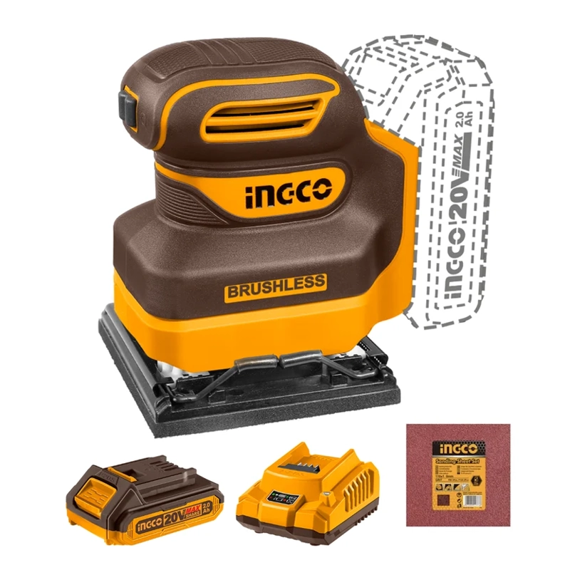 KIT TALADRO PER + ESMERIL + LIJADORA INGCO - 3