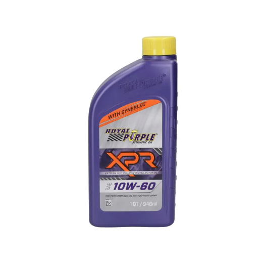 ACEITE SINTÉTICO PARA COMPETICIÓN ROYAL PURPLE XPR 10W60 - 946 ML - 1