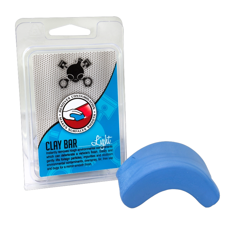 ARCILLA DESCONTAMINANTE CHEMICAL GUYS CLAY BAR LIGHT AZUL - 100 G - 1
