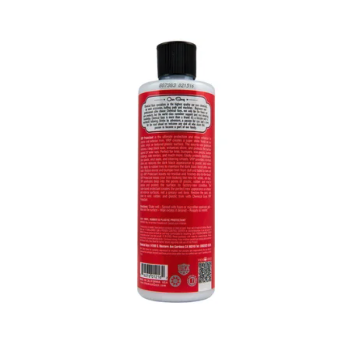 RESTAURADOR DE PLÁSTICOS, GOMAS Y VINILOS CHEMICAL GUYS VRP - 473 ML - 2
