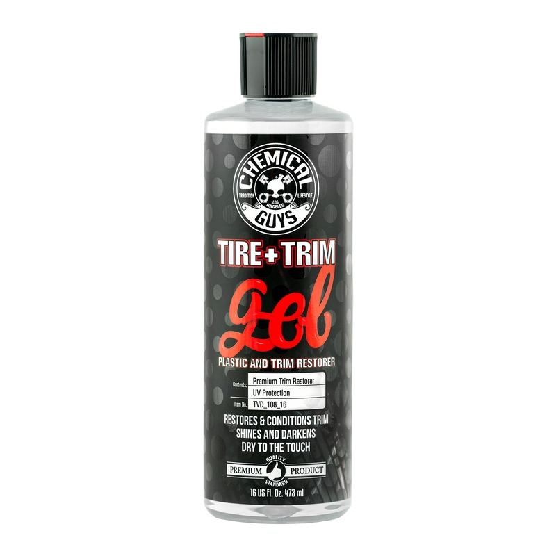 RESTAURADOR MOLDURAS Y NEUMÁTICOS CHEMICAL GUYS TIRE+TRIM GEL - 473 ML - 1