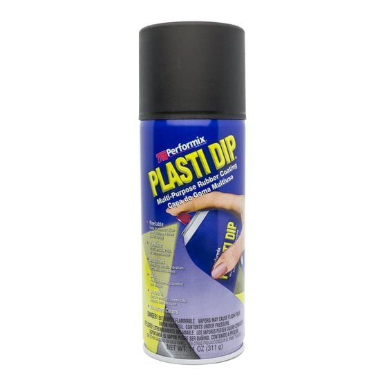 REVESTIMIENTO DE GOMA MULTIUSO EN AEROSOL PLASTI DIP NEGRO- 311G - 1