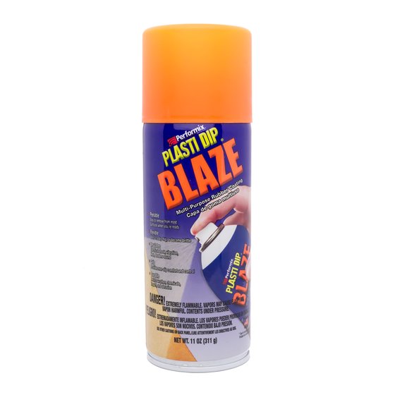 REVESTIMIENTO DE GOMA MULTIUSO EN AEROSOL PLASTI DIP BLAZE ORANGE- 311G - 1