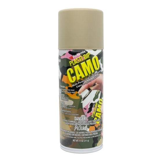 REVESTIMIENTO DE GOMA MULTIUSO EN AEROSOL PLASTI DIP, CAMO TAN- 311G - 1