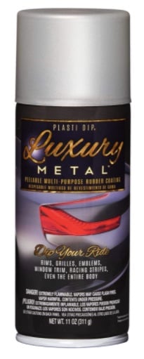 REVESTIMIENTO DE GOMA MULTIUSO EN AEROSOL PLASTI DIP SATIN WHITE ALUMINIUM- 311G - 1