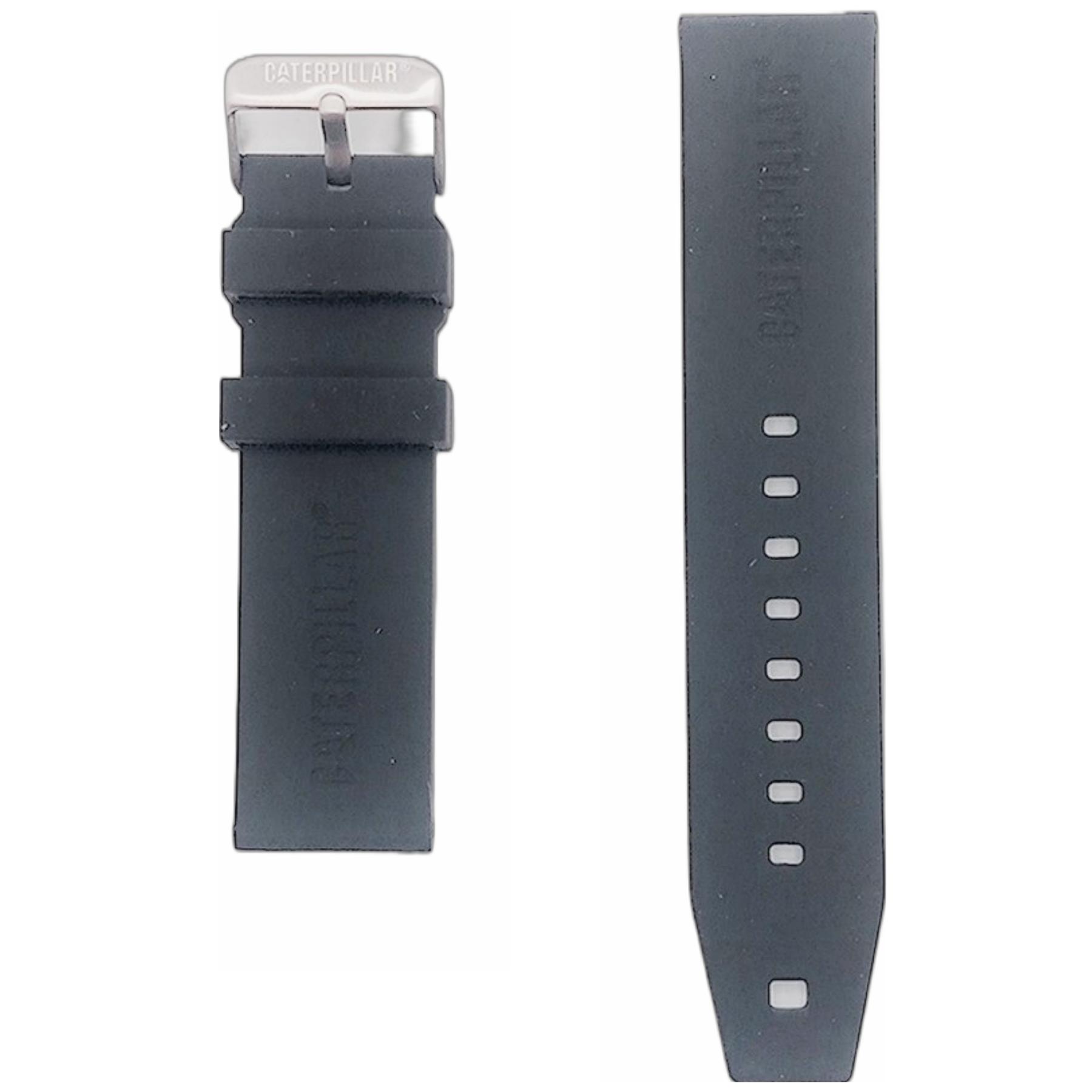 CORREA PULSERA CAT P-02140BLK HOMBRE 02 NEGRO ACERO - 1