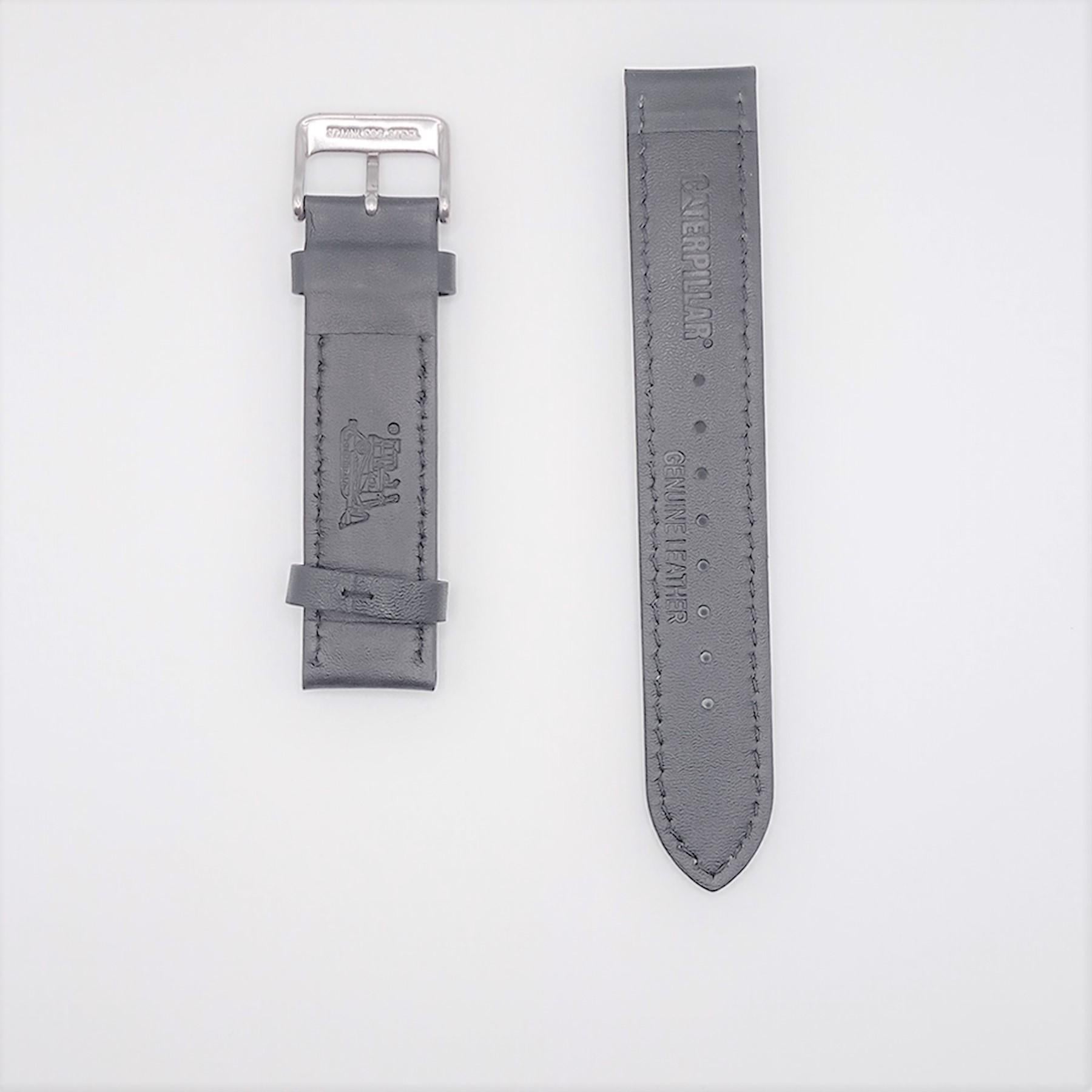 CORREA PULSERA CAT P-AD14134L HOMBRE AD NEGRO BLANCO ACERO - 2