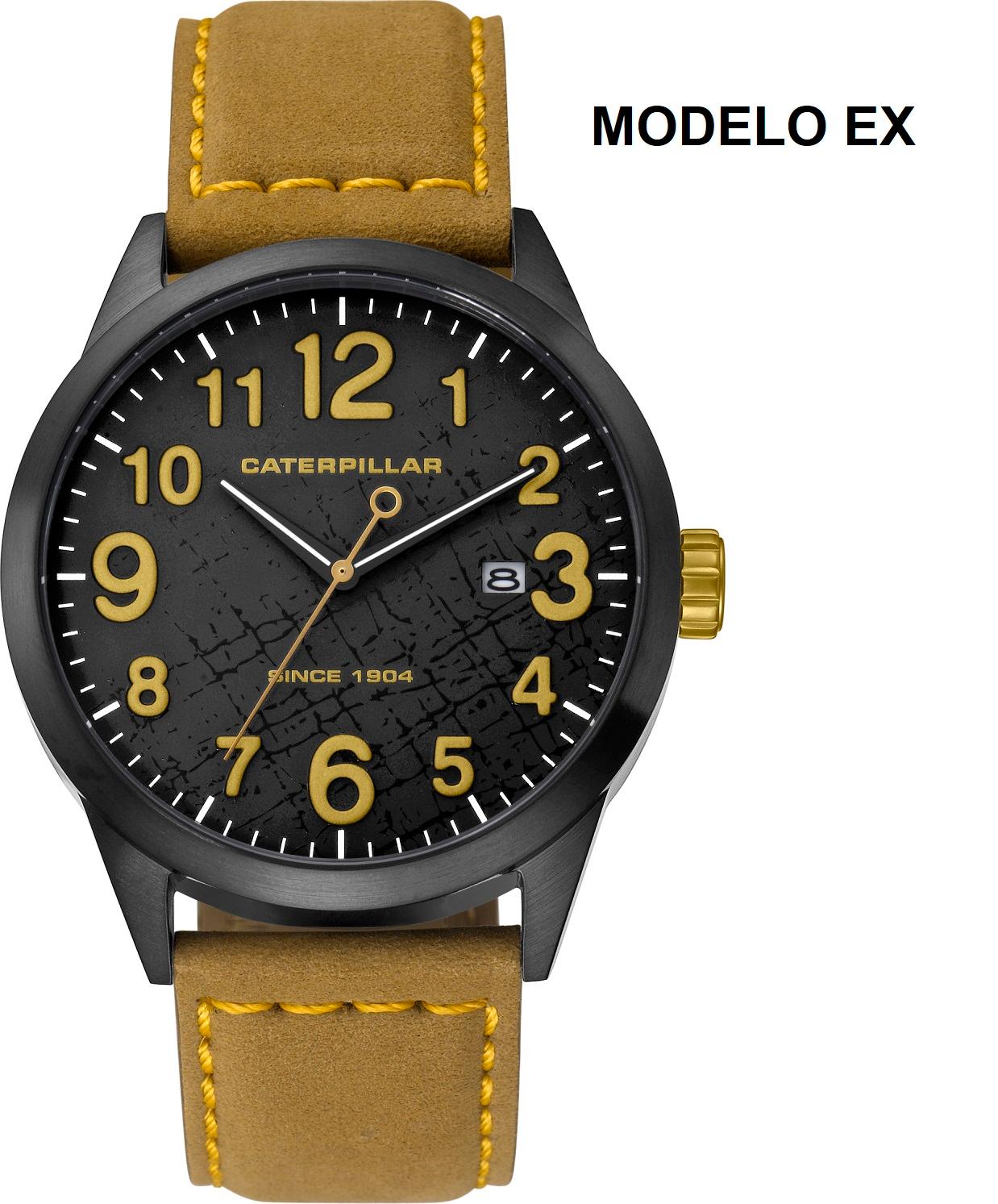 CORREA PULSERA CAT P-EX16135C HOMBRE EX MARRÓN CUERO - 3