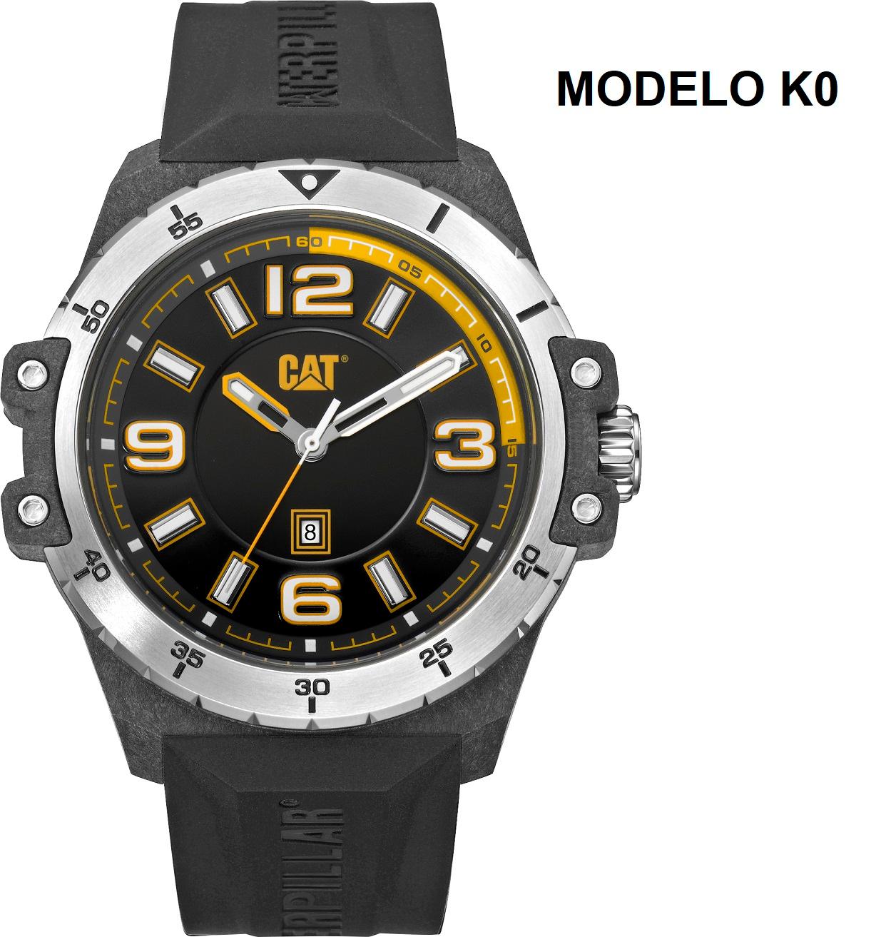 CORREA PULSERA CAT P-K011121B HOMBRE K0 NEGRO ACERO - 3