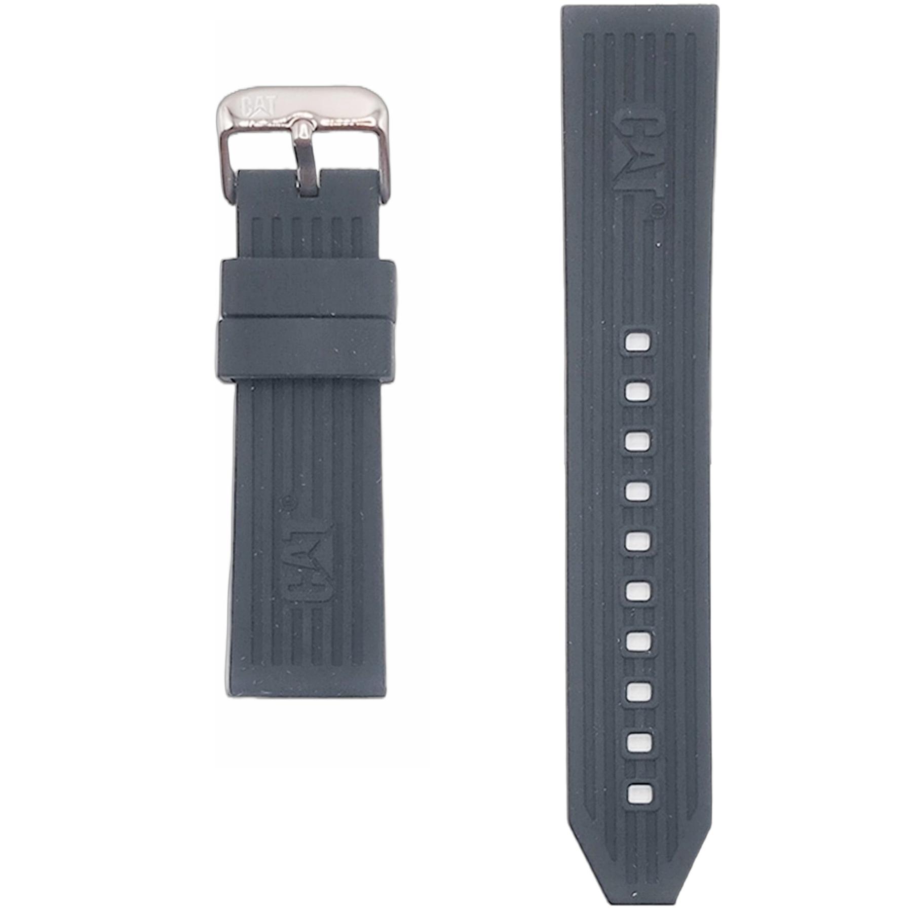 CORREA PULSERA CAT P-LF11121B HOMBRE LF NEGRO ACERO - 1