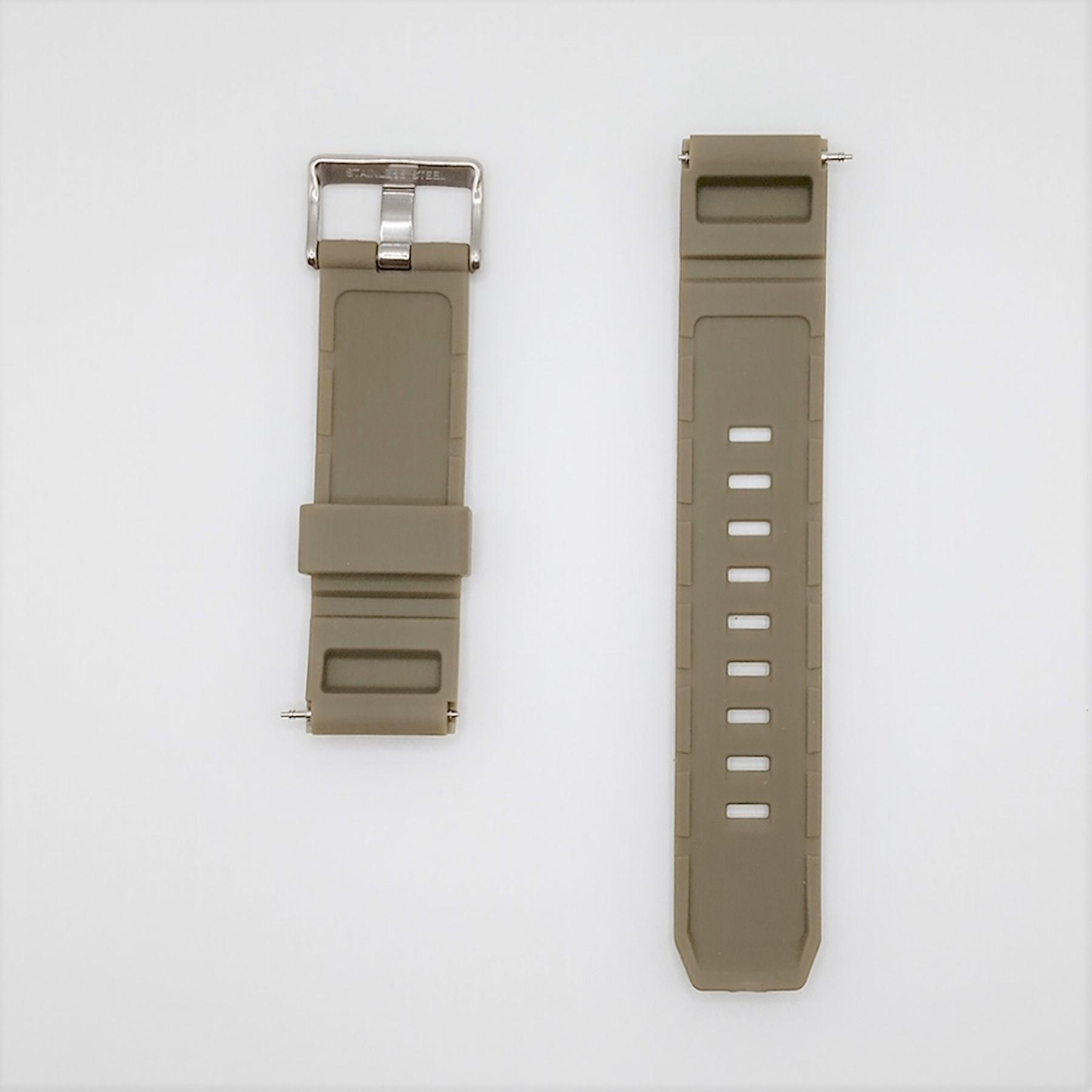 CORREA PULSERA CAT P-MD15523V HOMBRE MD VERDE ACERO - 2