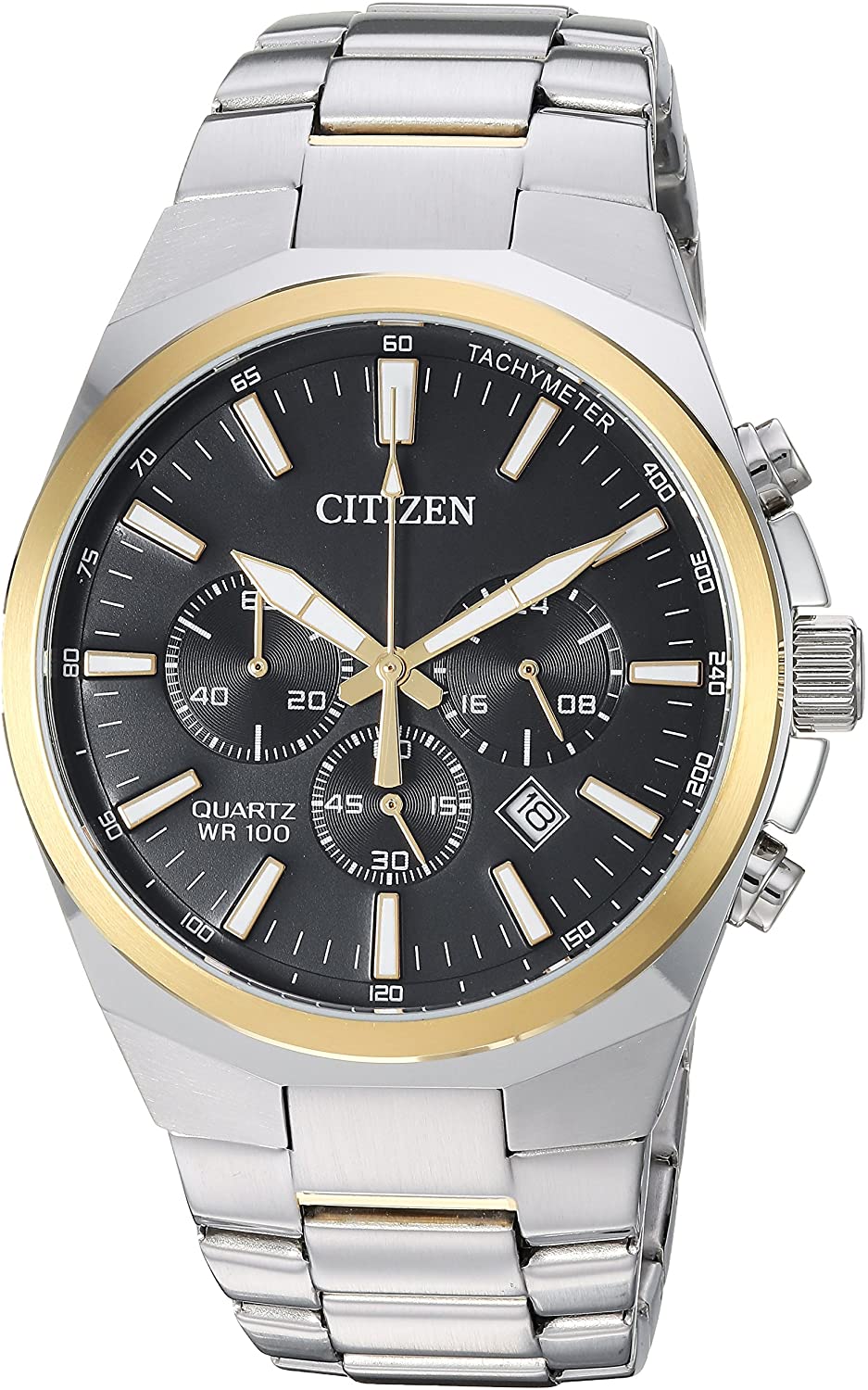 RELOJ CITIZEN HOMBRE CUARZO AN8174-58E CHRONO QUARTZ - 1