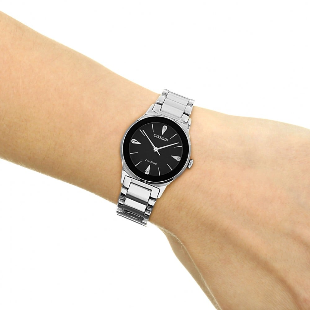 RELOJ CITIZEN MUJER CUARZO EM0730-57E AXIOM ECO-DRIVE DIAMONDS - 5