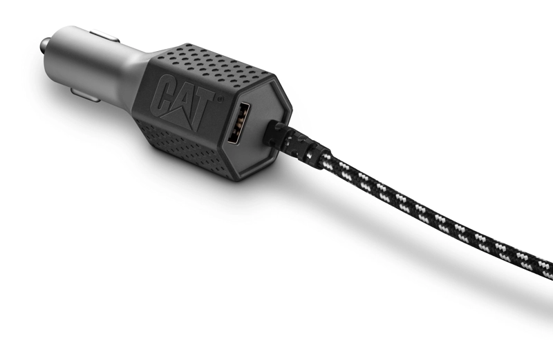 CARGADOR CAT PARA AUTOS MICRO USB SIMPLE - 5