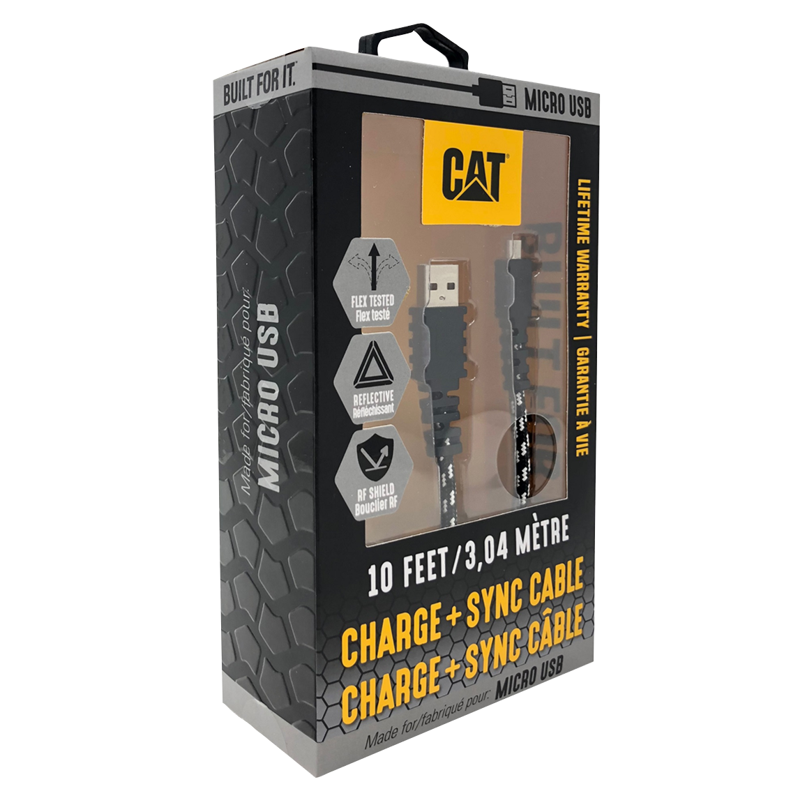 CABLE CAT MICRO USB A USB - 1