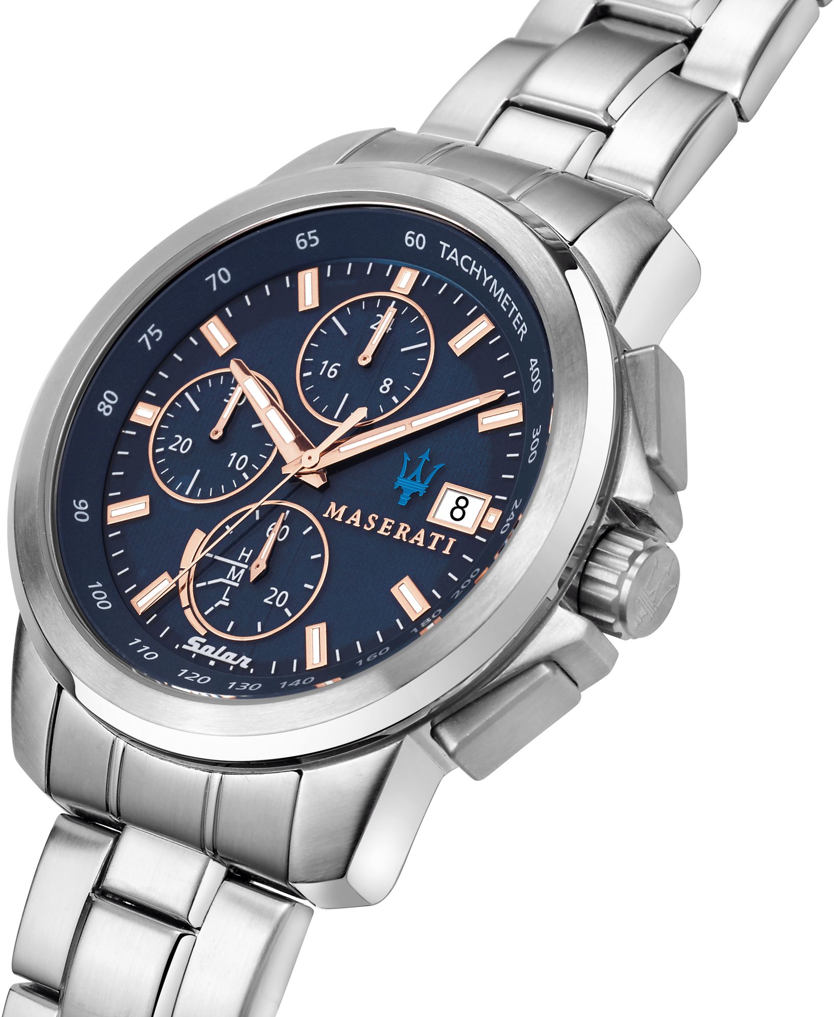 RELOJ MASERATI HOMBRE CUARZO R8873645004 SUCCESSO SOLAR - 5