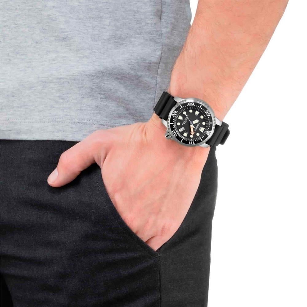 RELOJ CITIZEN HOMBRE CUARZO BN0150-10E PROMASTER DIVER - 4