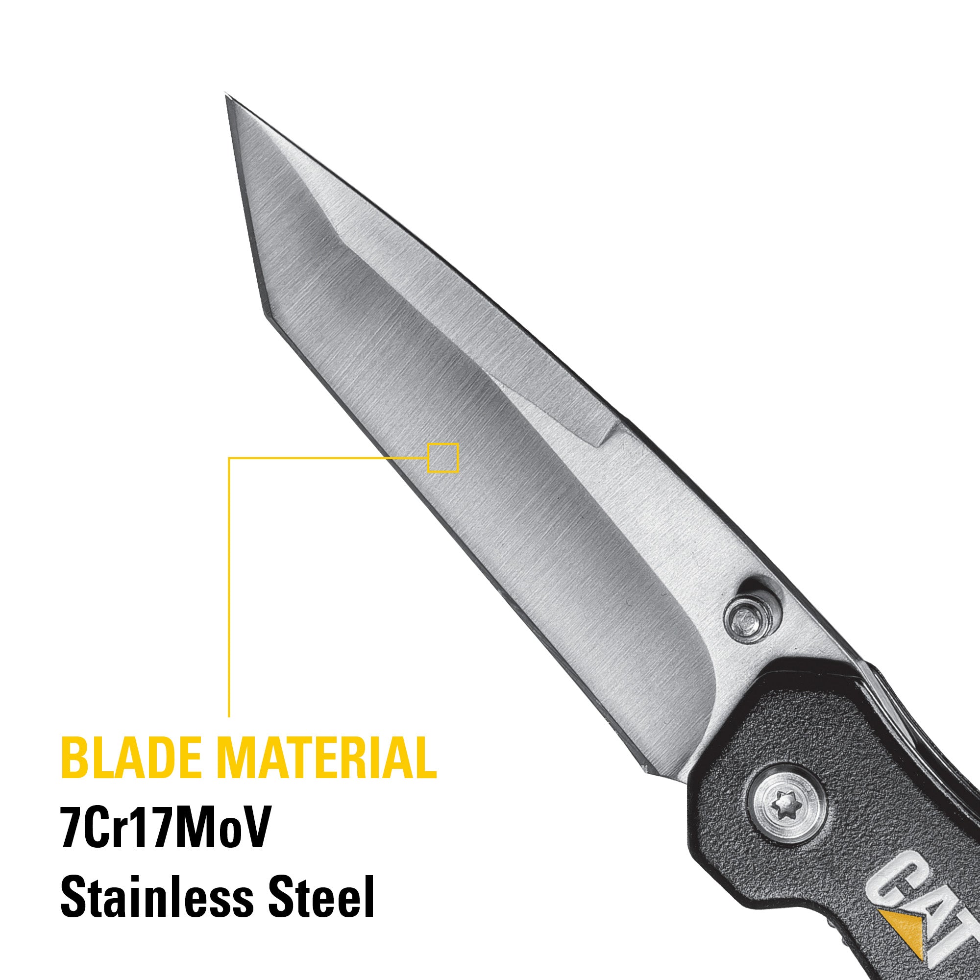 CUCHILLO NAVAJA PLEGABLE CAT 980047 TANTO - 3