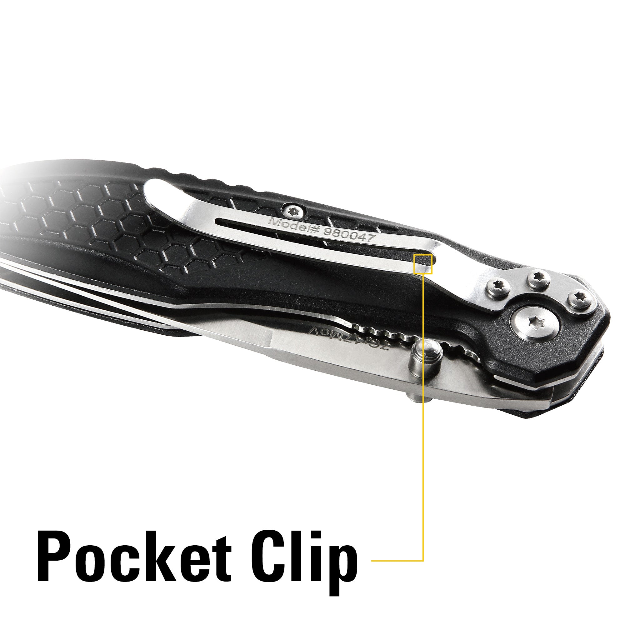 CUCHILLO NAVAJA PLEGABLE CAT 980047 TANTO - 4