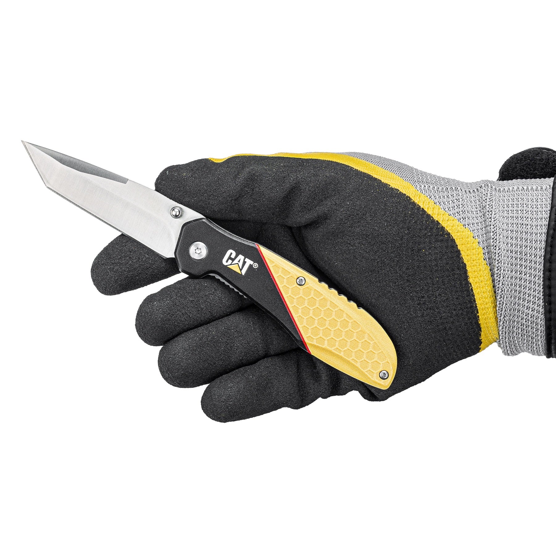 CUCHILLO NAVAJA PLEGABLE CAT 980047 TANTO - 7