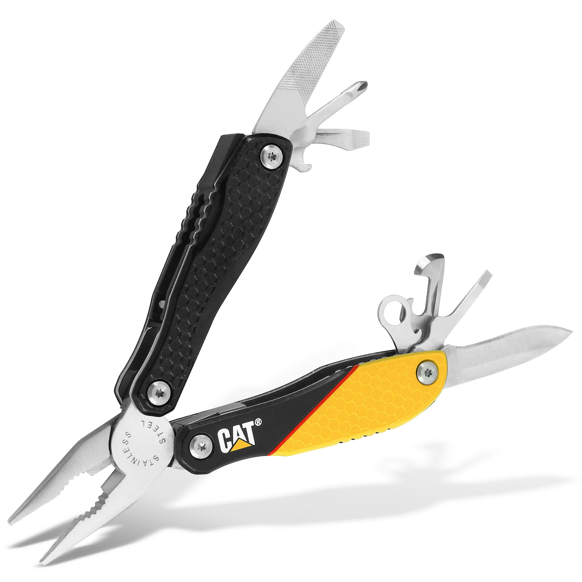 MULTIHERRAMIENTA CAT 12 EN 1 980057 MULTITOOLS ACERO INOXIDABLE - 5