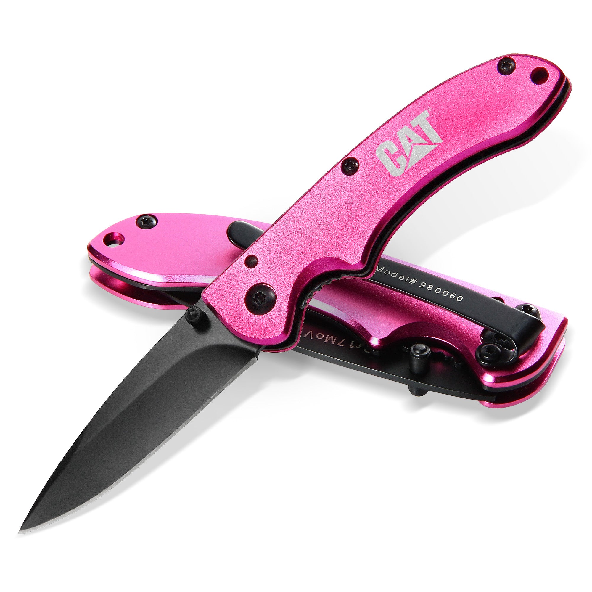 CUCHILLO NAVAJA PLEGABLE CAT 980060 PUNTA CURVA - 6