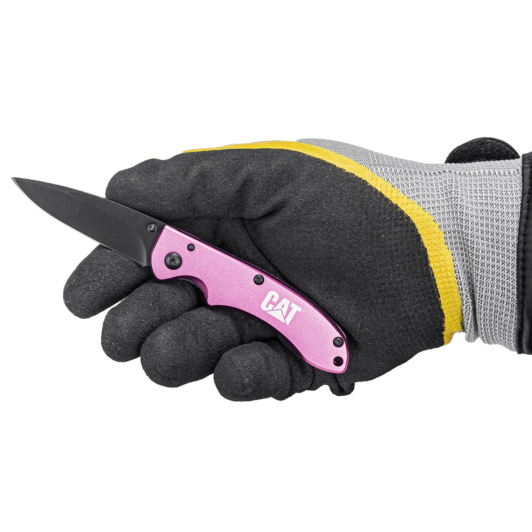 CUCHILLO NAVAJA PLEGABLE CAT 980060 PUNTA CURVA - 7