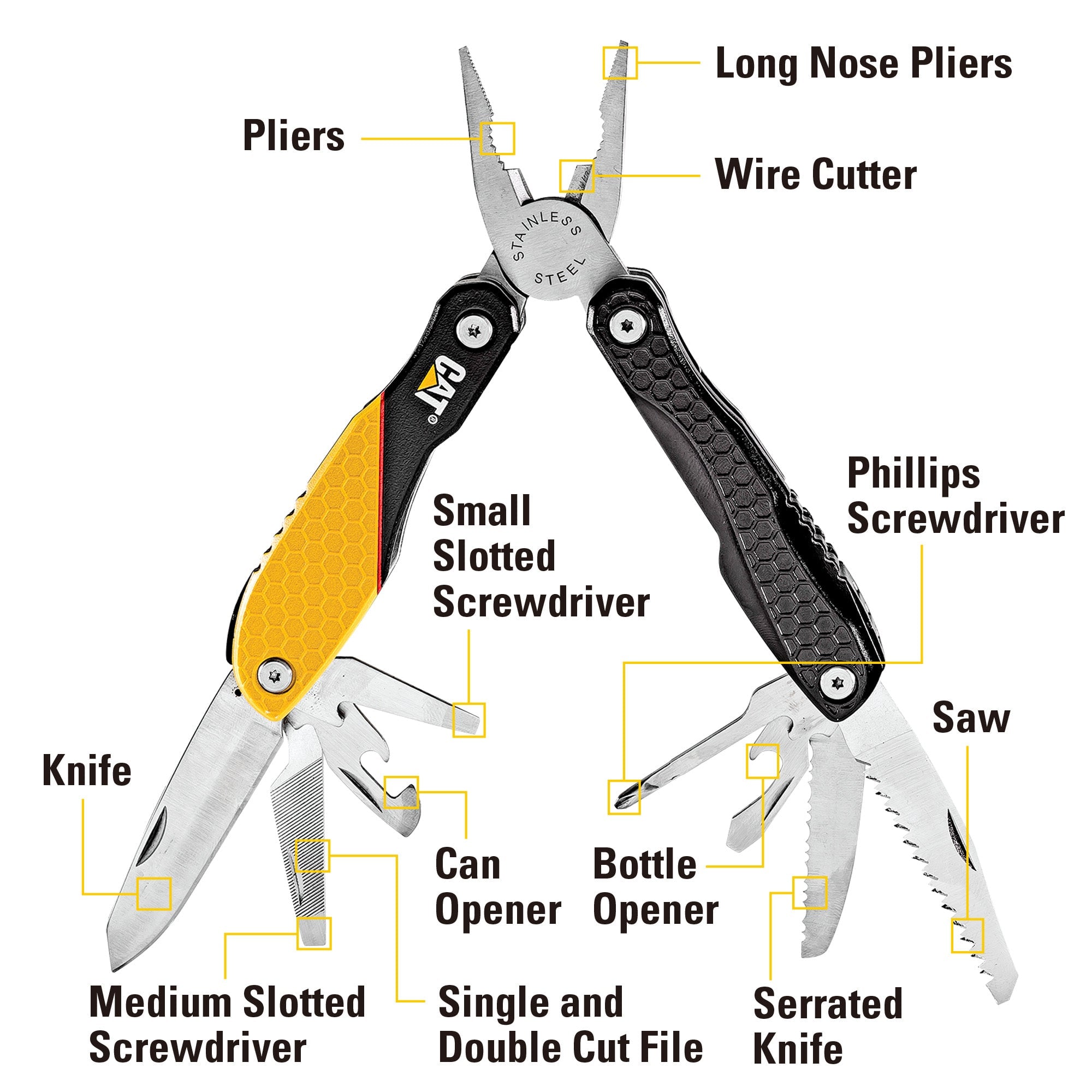 MULTIHERRAMIENTA CAT 13 EN 1 980048 MULTITOOLS - 3