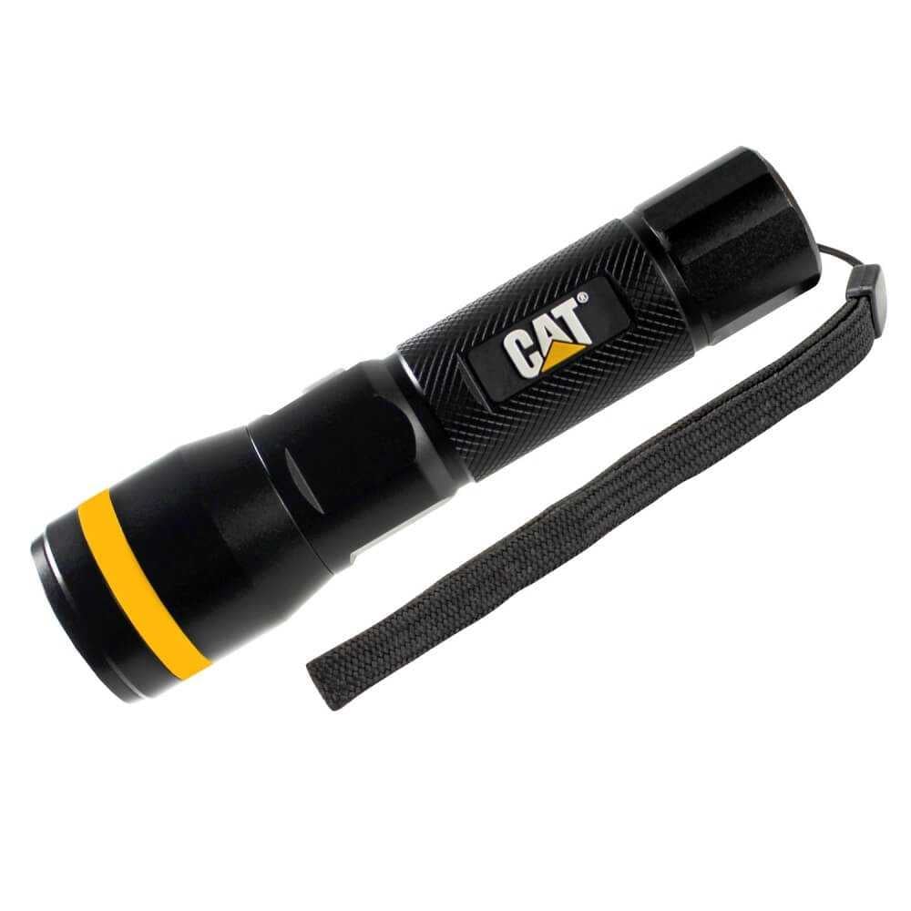 LINTERNA LED CAT CT2500 TACTICA ENFOQUE REGULABLE LUMENES 300 - 1