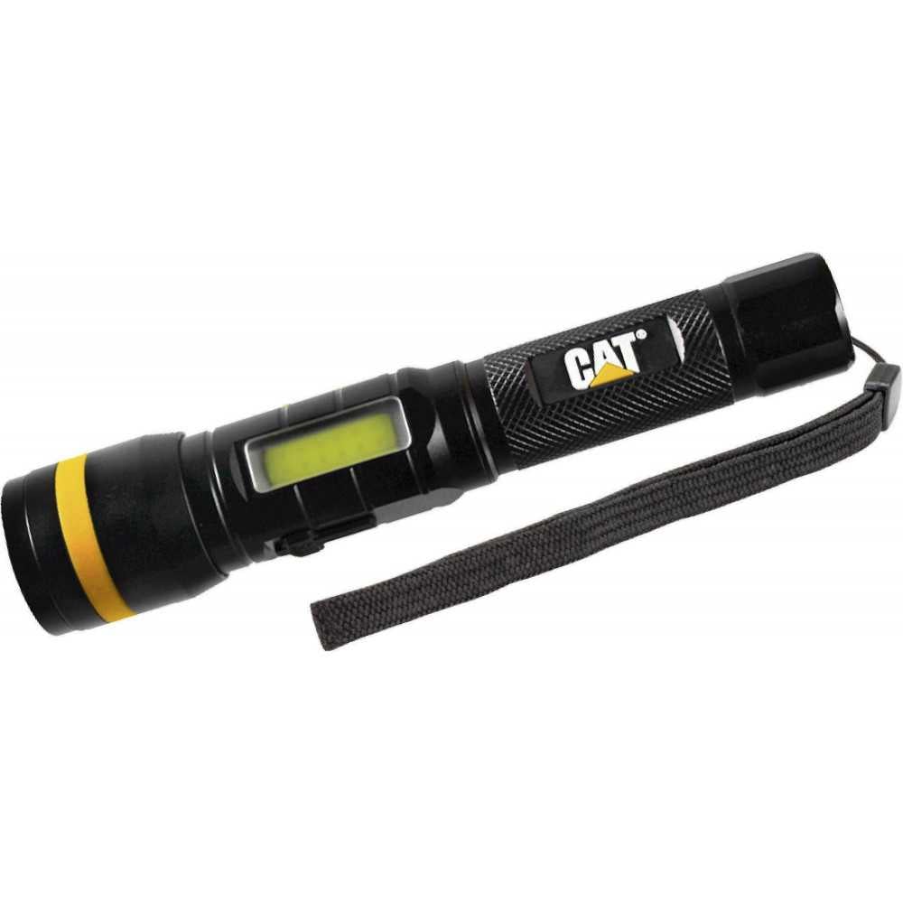 LINTERNA LED CAT CT6215 COB Y PROYECTOR RECARGABLE LUMENES 700 - 1