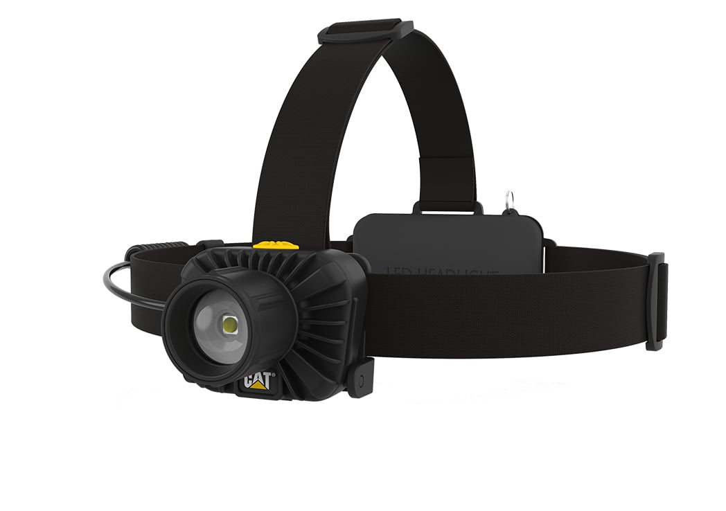 LINTERNA LED CAT CT4305 CABEZA FRONTAL CON ENFOQUE RECARGABLE LUMENES 800 - 1