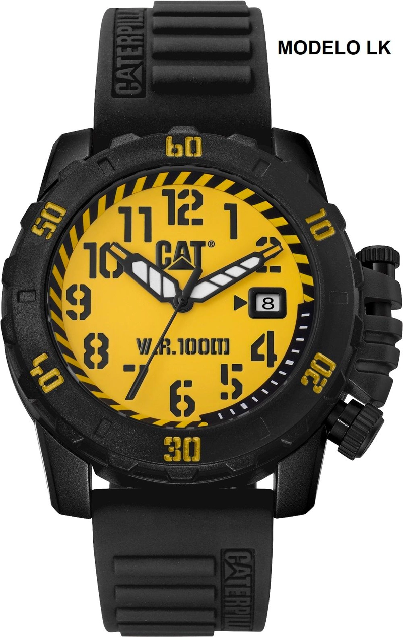 CORREA PULSERA CAT HOMBRE LK-21 NEGRO - 3