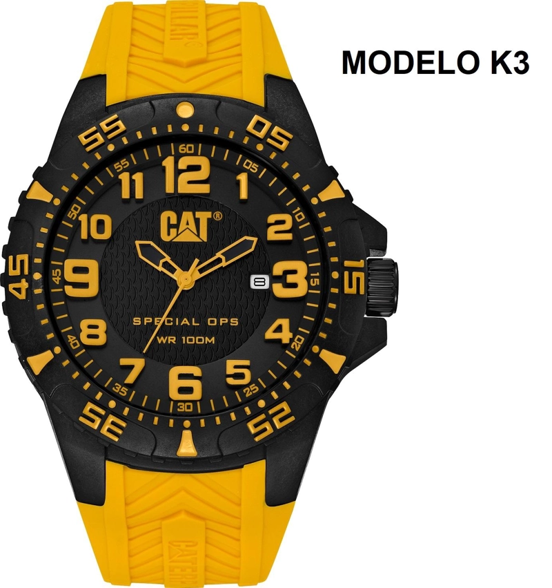 CORREA PULSERA CAT HOMBRE K3-27 AMARILLO - 3