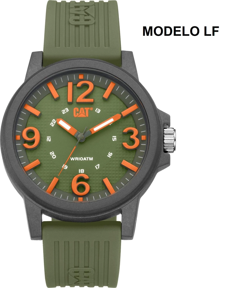 CORREA PULSERA CAT HOMBRE LF-23 VERDE - 3