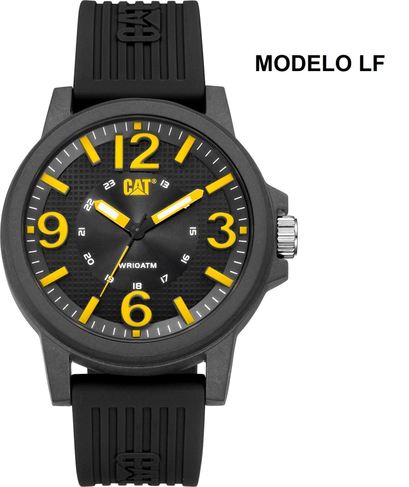 CORREA PULSERA CAT HOMBRE LF-21 NEGRO - 3