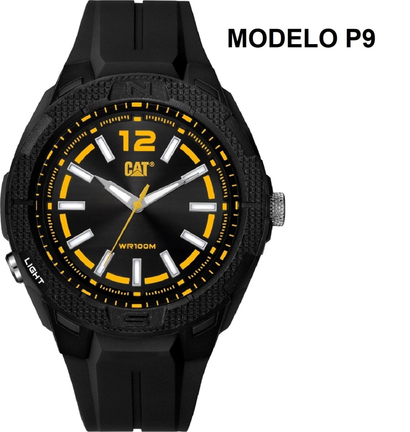 CORREA PULSERA CAT HOMBRE P9-21 NEGRO - 3