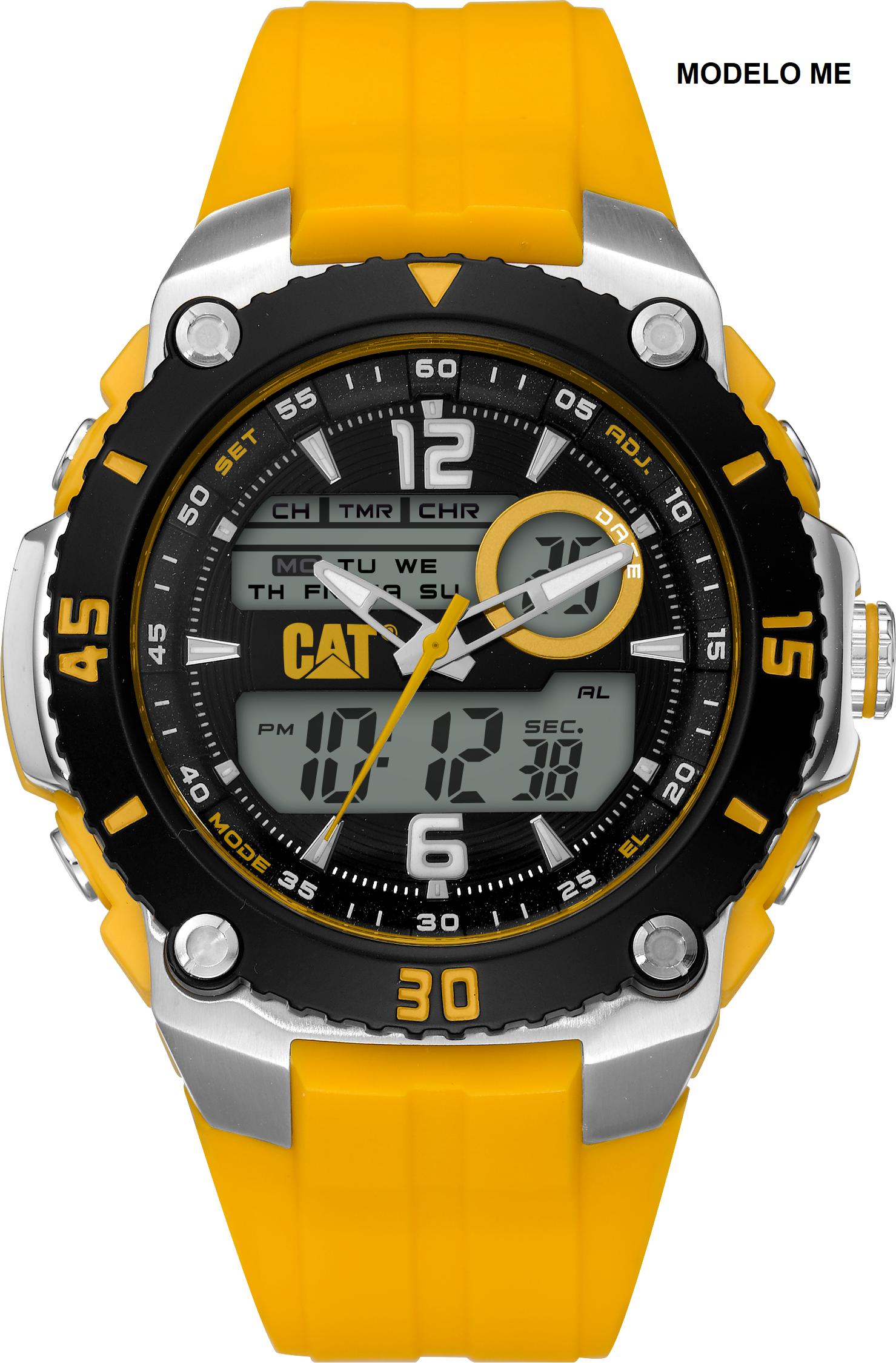CORREA PULSERA CAT HOMBRE ME-27 AMARILLO - 3
