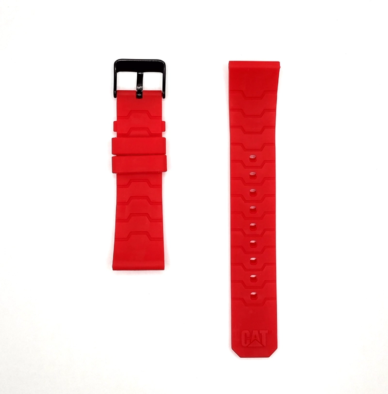 CORREA PULSERA CAT HOMBRE LK-28 ROJO - 2