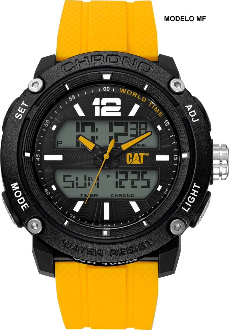 CORREA PULSERA CAT HOMBRE MF-27 AMARILLO - 3