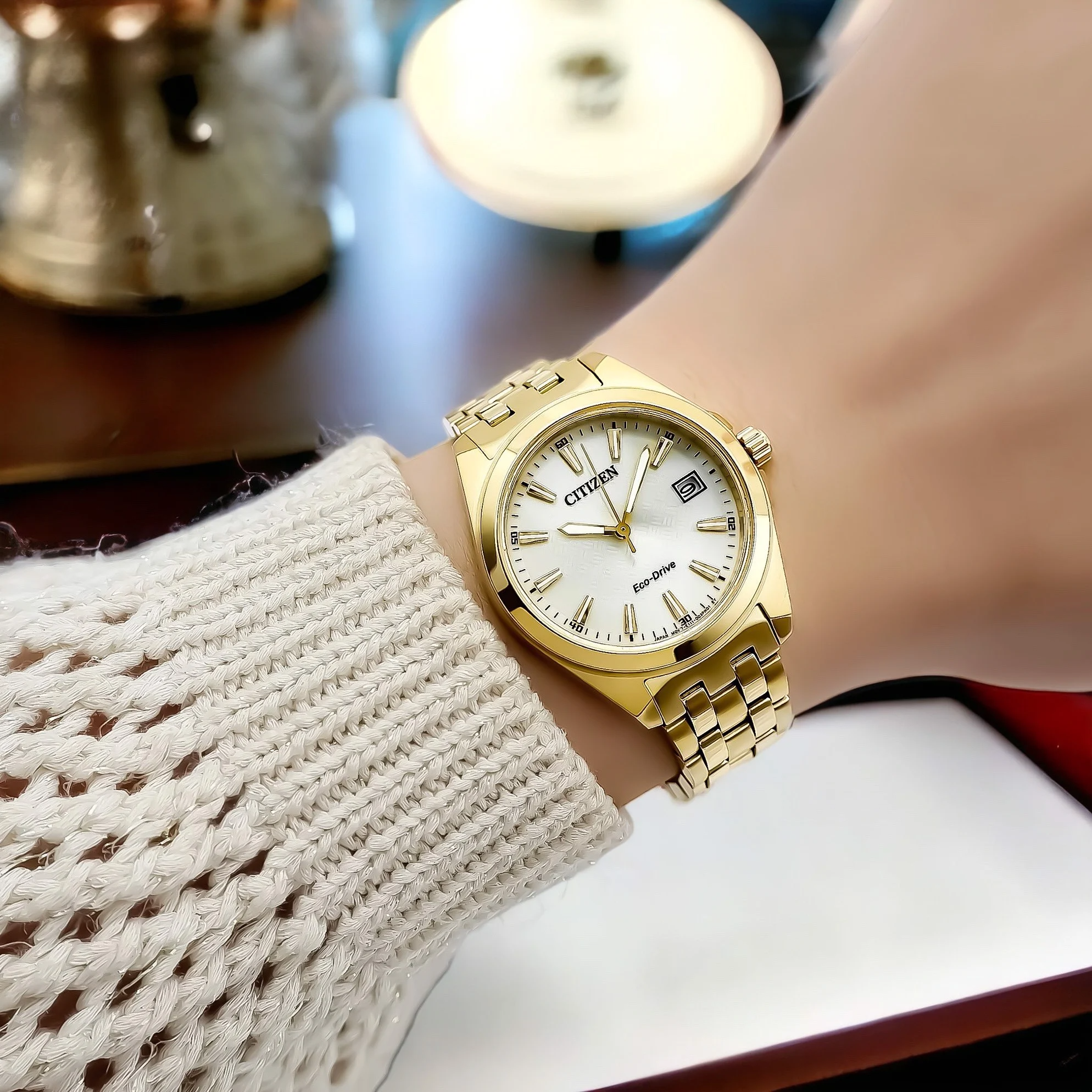 RELOJ CITIZEN MUJER CUARZO EO1222-50P PREMIUM ECO-DRIVE - 5