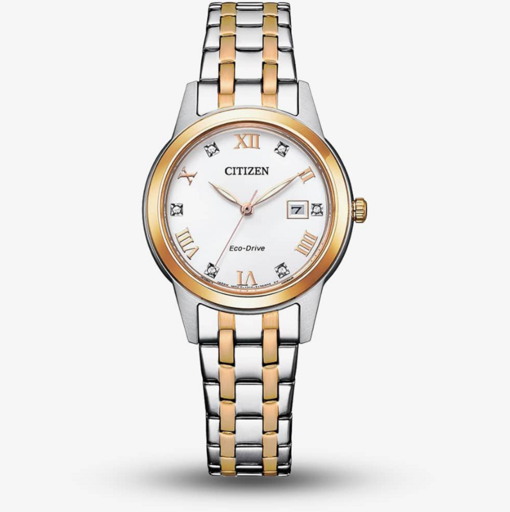 RELOJ CITIZEN MUJER CUARZO FE1246-85A PREMIUM ECO-DRIVE - 1