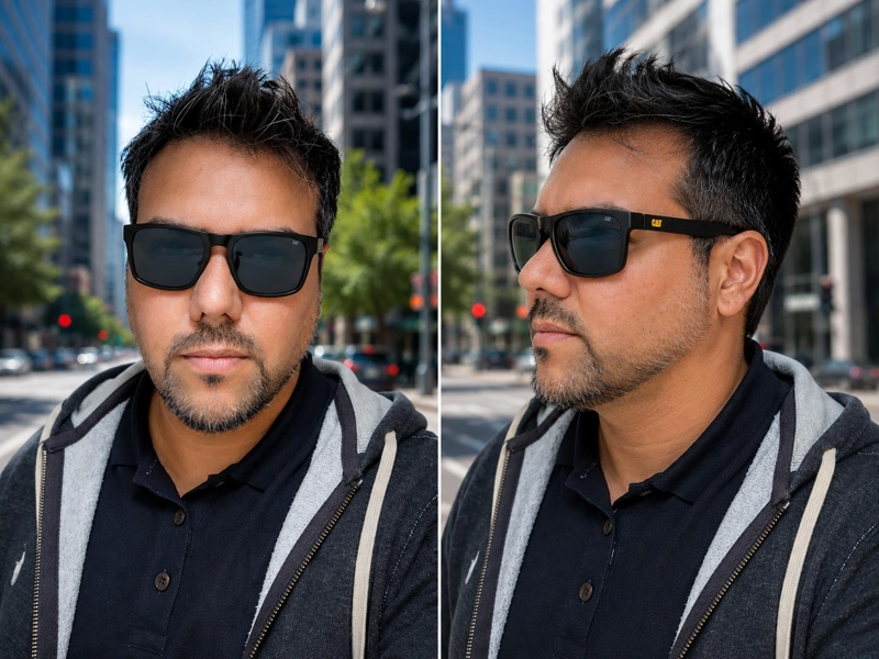 LENTES DE SOL POLARIZADOS CAT CTS-8017-104P NEGRO - 6